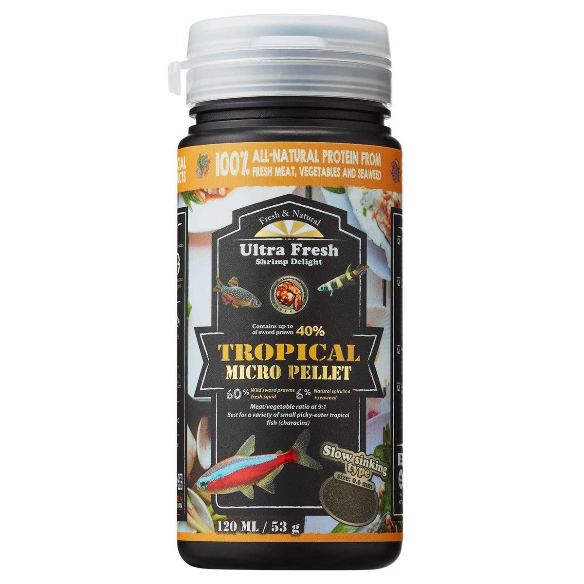 Slow Sinking All Natural Fish Food L768