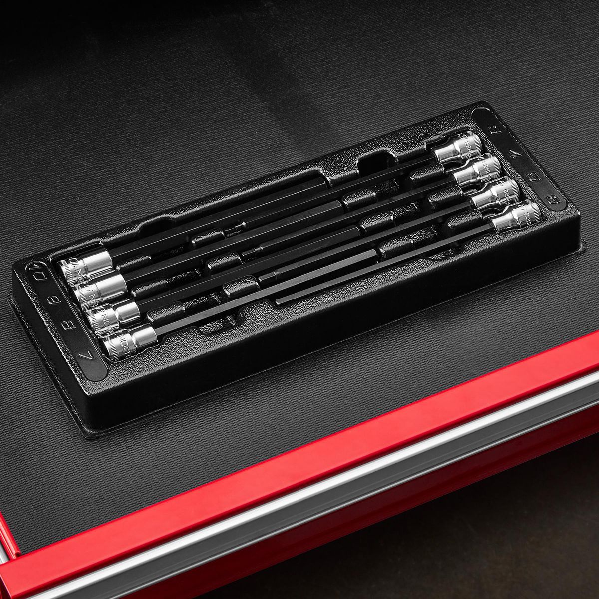 3/8 in. Drive Metric Long Hex Bit Socket Set, 8 Piece K447603