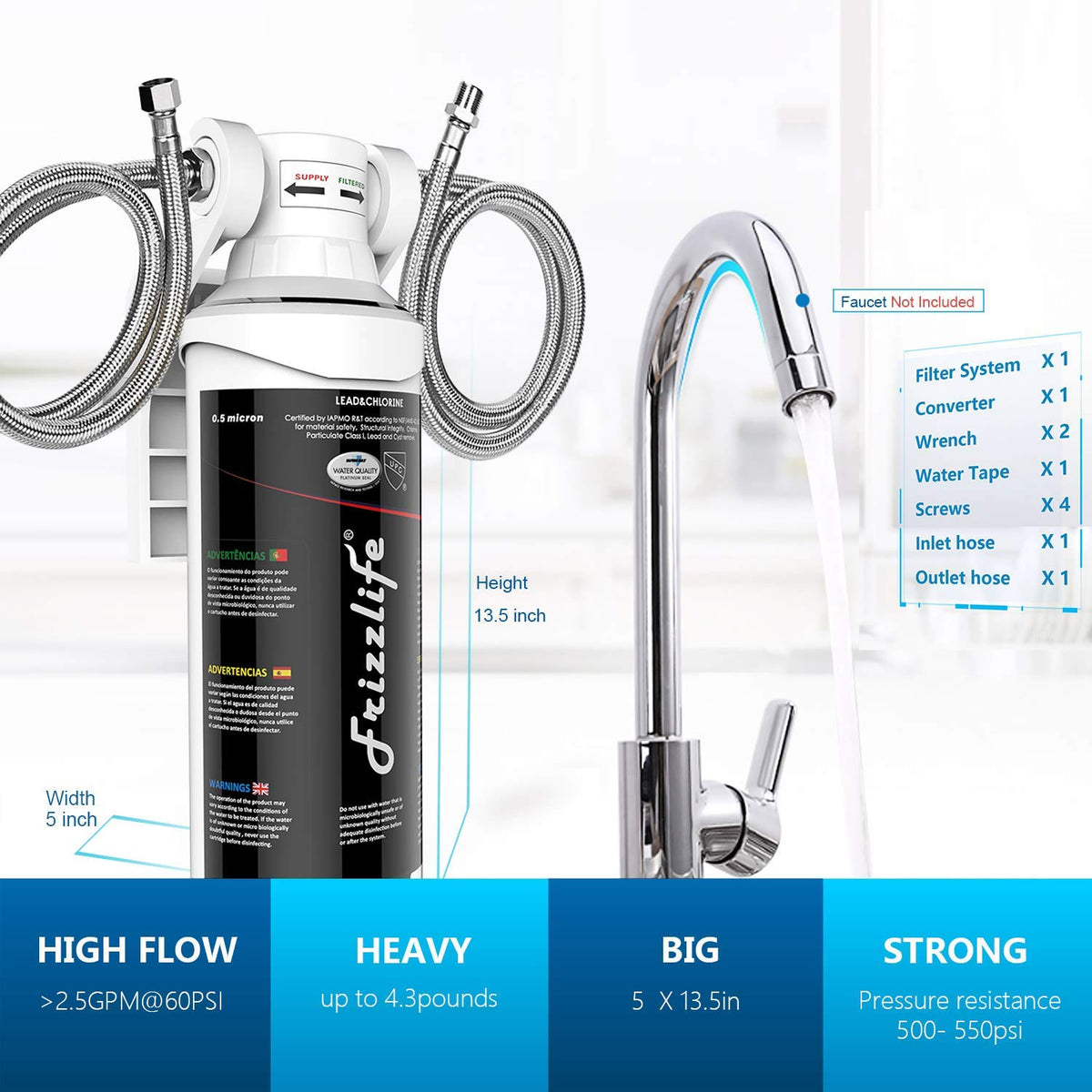 Under Sink Water Filtration System D891