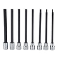 3/8 in. Drive Metric Long Hex Bit Socket Set, 8 Piece K447603